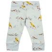 Milkbarn BlueBird Bamboo Leggings NWT Size 3-6 months