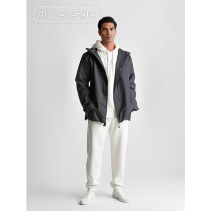 RAINS, rain Jacket W3, Black, NWT, Size XL