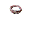 Minime Paris Handmade Headband 3 Rows Pink