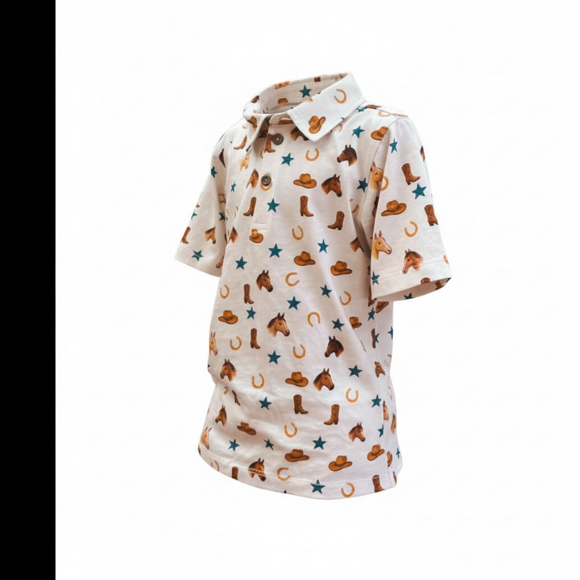 Alto Modas western Lionel polo shirt, photo 2