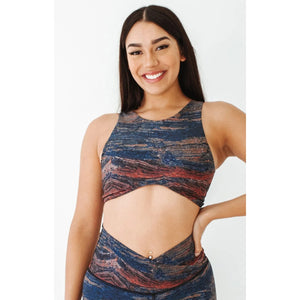 Yoga Democracy, Twist + Turn Bra, Pedra