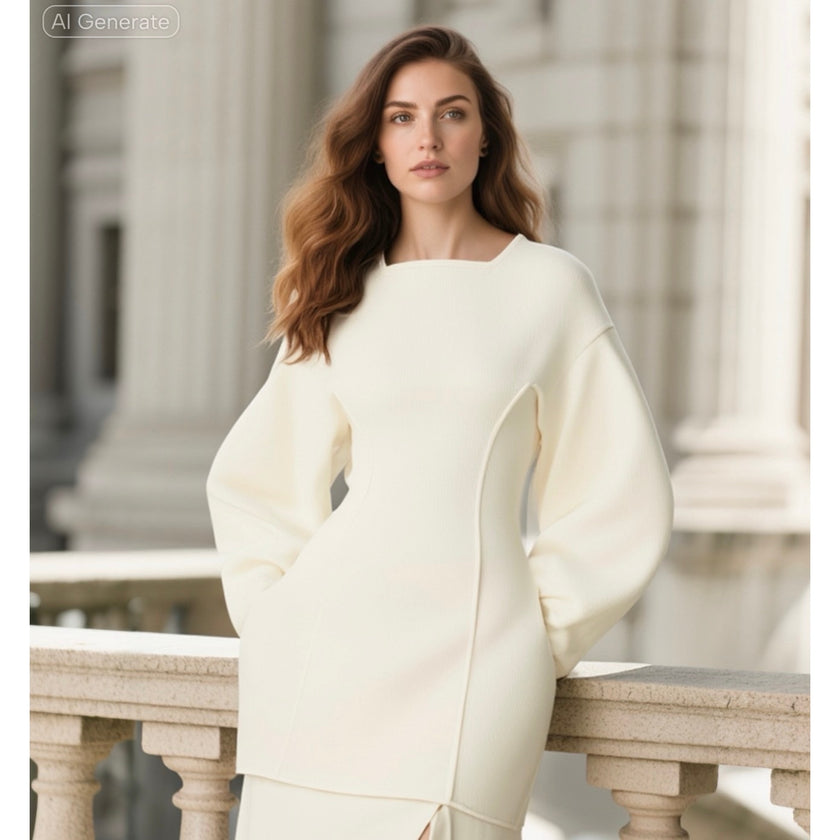 Jil Sander Long Sleeve Sweater NWT Size 36