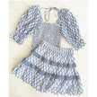 Oliphant, Flirty Skirt, NWT, Blue Flora