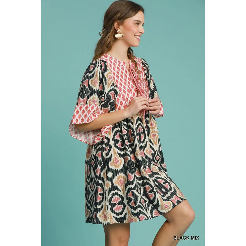 Umgee Boho Short Dress