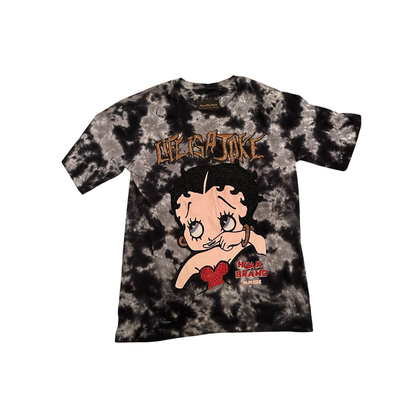 Minime Paris, Hand Embroidered Betty Boop