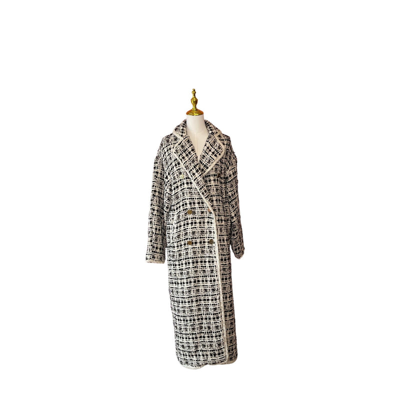 Minime Paris, French Tweed Long Coat