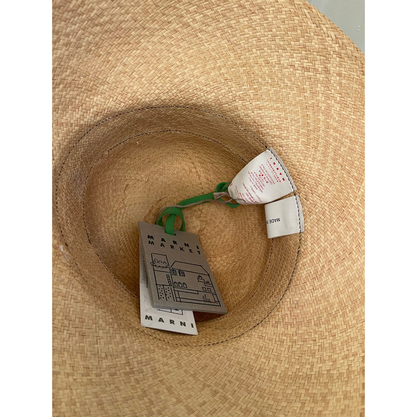 Marni, Straw Hat, Size: Medium, NWT
