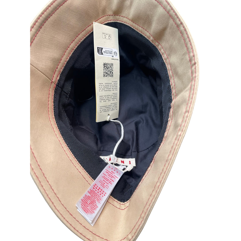 Marni Embroidered Bucket Hat NWT