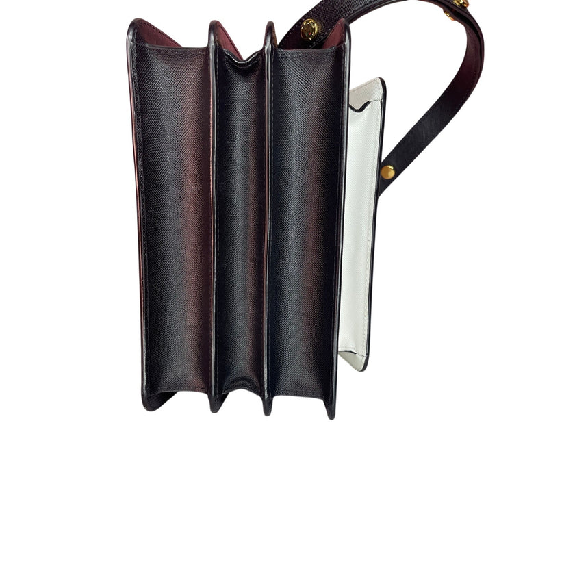 Marni Trunk Bag Tri-Color Saffiano Leather NWT