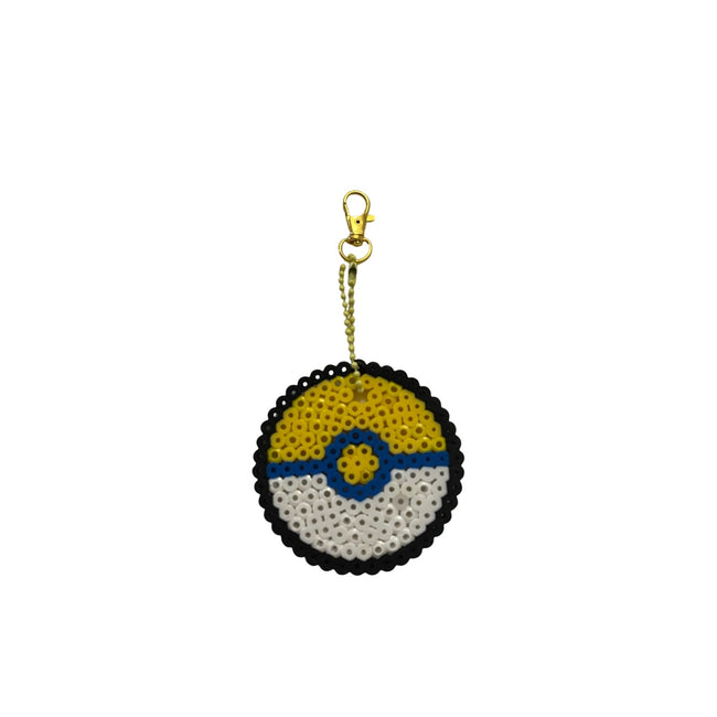 Handmade Poké Ball–Inspired Keychain 🎮✨