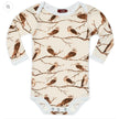 Milkbarn Bamboo Long Sleeve One Piece, Owl, NWT, Multiple Sizes Available