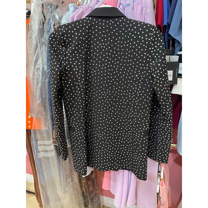 L'AGENCE Jericho Rhinestone Blazer NWT Size:0