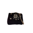 Minime Paris XS Soft Structured Bag, Black Tweed, NWT
