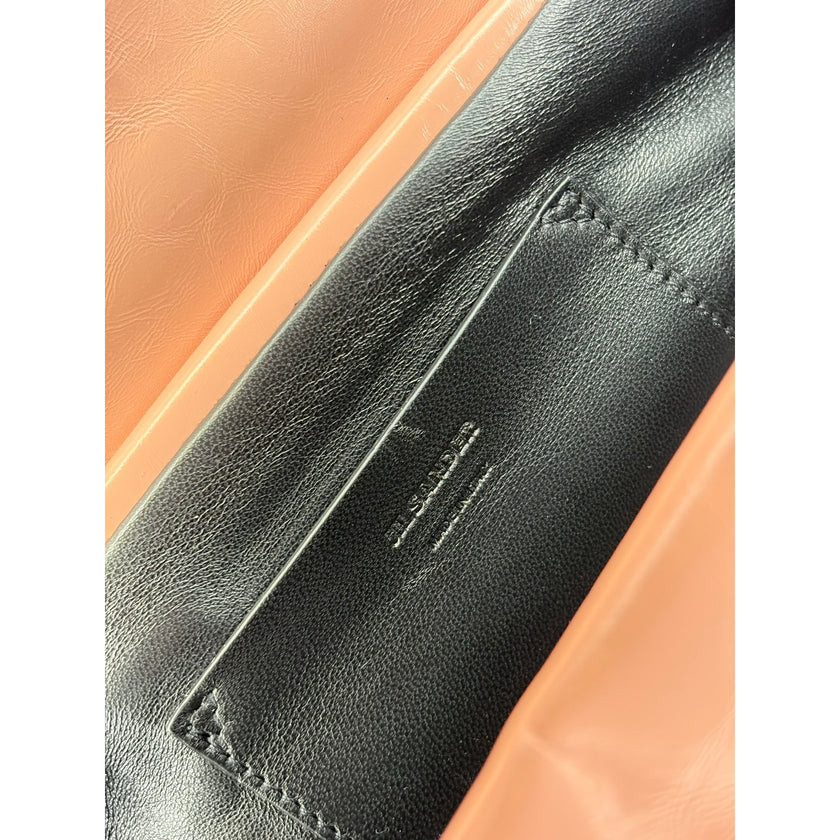 Jil Sander, Cannolo Shoulder Bag, Peach Pearl
