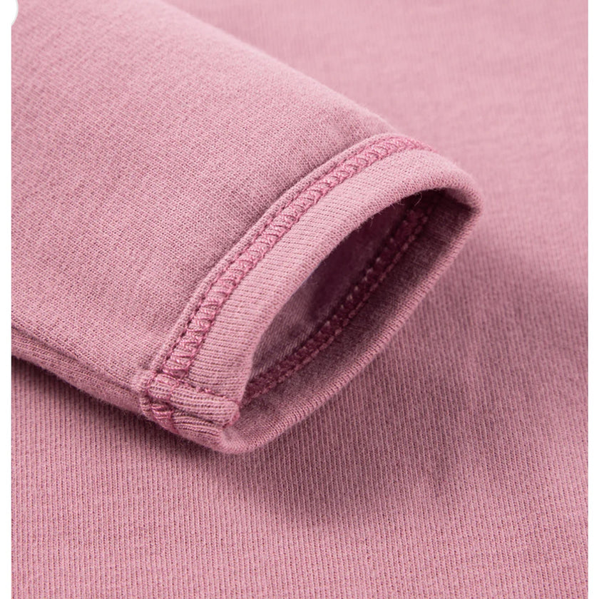 MILKBARN 6-12 months Plum Stretch Footed Romper NWT