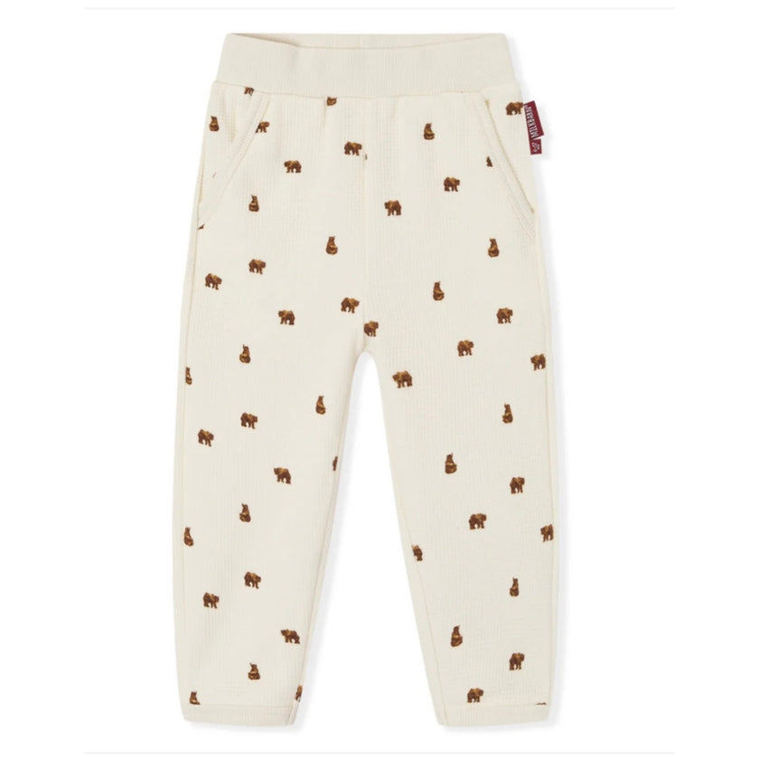 Milkbarn, Knitted Sweatpants Honey Bear, NWT, 2T-3T