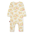 MILKBARN Vintage Floral 0/3 Months Bamboo Stretch Long Sleeve One Piece NWT