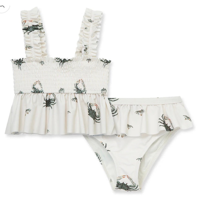 Milkbarn Coastal Crab Ruffle Two Piece
