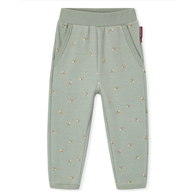 MILKBARN 2-3T Dragonfly Waffle Knit Sweatpants NWT