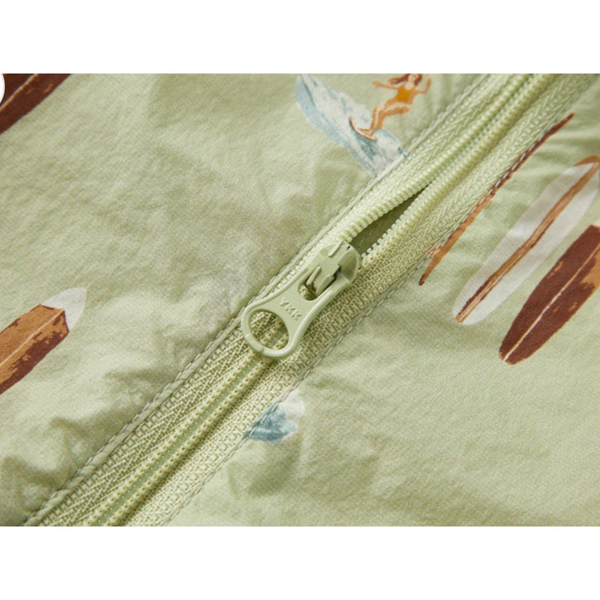 MILKBARN 2/3T Summer Surf Hooded Sun Shield Windbreaker Jacket NWT