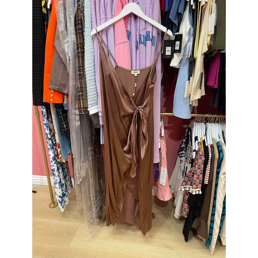 L'AGENCE Amilia Cami Wrap Dress, NWT, Size 10