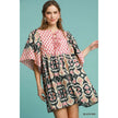 Umgee Boho Short Dress