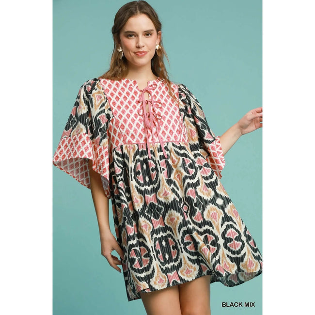 Umgee Boho Short Dress