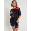 One Teaspoon 99 Cent Dreams oversized mesh tee dress, size XS, photo 1 of 10