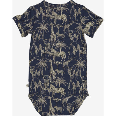 Musli by Green Cotton Safari Short Sleeve Onesie
