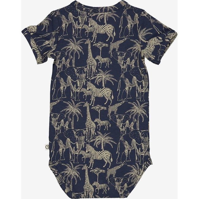 Musli by Green Cotton Safari Short Sleeve Onesie