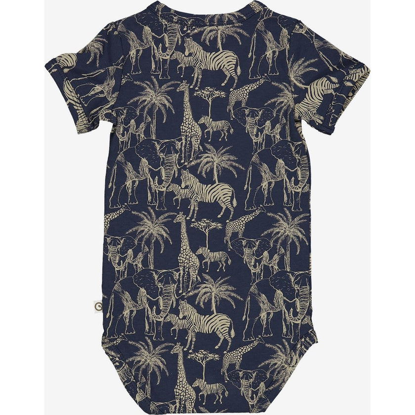 Musli by Green Cotton Safari Short Sleeve Onesie