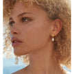With Love Darling, Knot Pearl Earrings, NWT