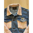 Minime Paris, Denim and Pink Tweed Jacket NWOT Med