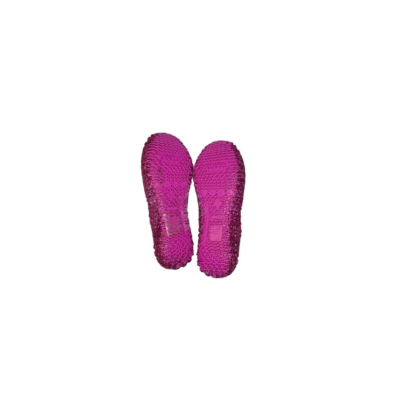 Mini Melissa Campana Glitter Jelly Shoes - Size 2 New W/ defect in Box