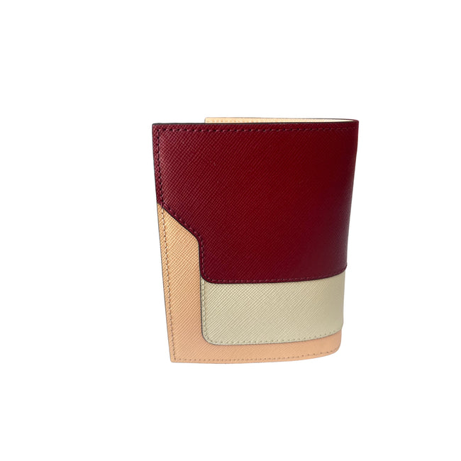 Marni Saffiano Bi-Fold Leather Wallet NWT