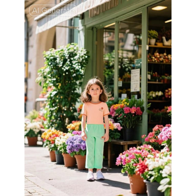 The Sunday Collective Peach T-Shirt