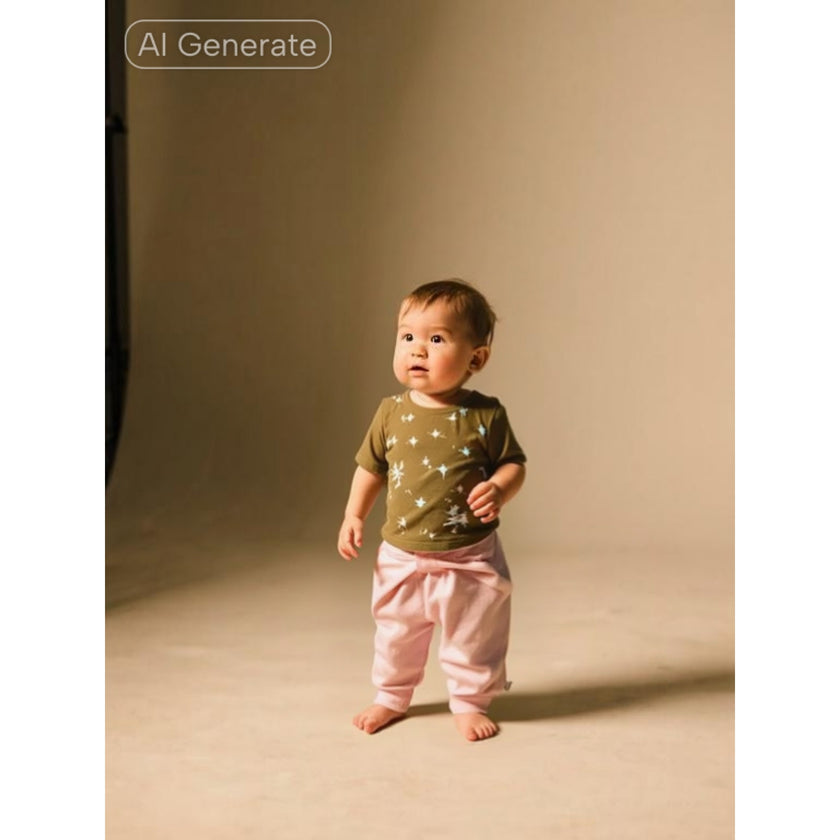 Musli by Green Cotton, Bow Pants Set of 2