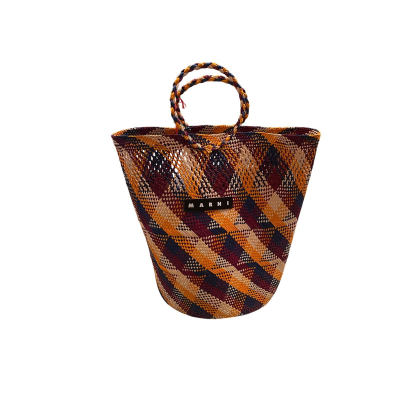 Marni Market, Large Basket Weave Shopping Bag