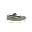 L’AMOUR Jenna Canvas Mary Jane, Moss