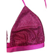 Dahlo Sequin Triangle Top, NWT medium Pink