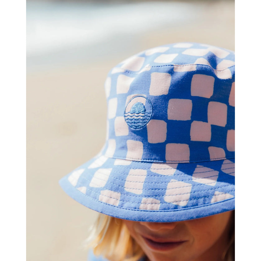 Feather 4 Arrow, Reversible Bucket Hat, Check Mate