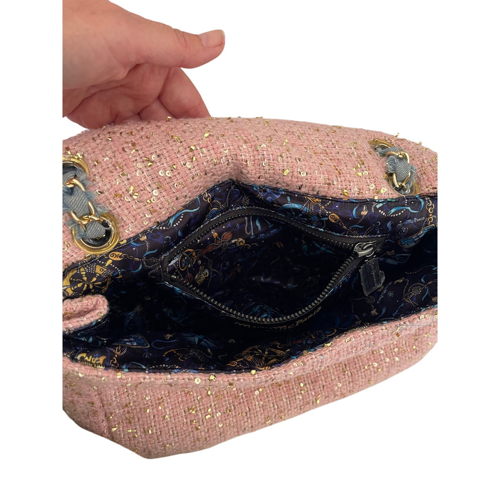 "Étoile de Minime" Upcycled Couture Tweed Bag