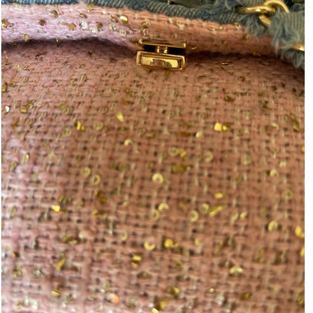 "Étoile de Minime" Upcycled Couture Tweed Bag