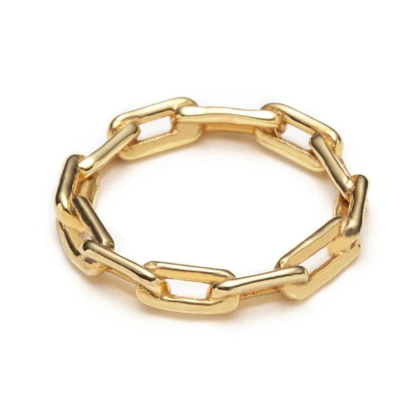 With Love Darling, Mia Link Ring, NWT, Size 8