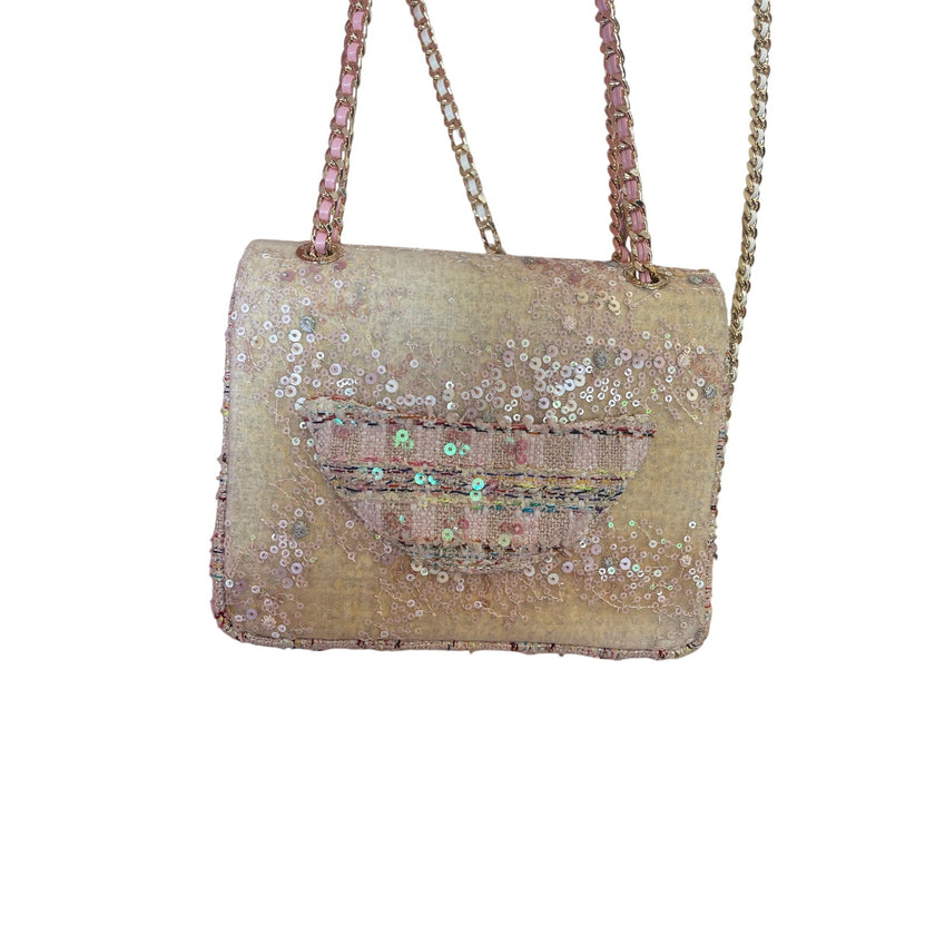 Minime Paris Handmade Luxury Bag – Care Bear 🧸Embellished – NWOT
