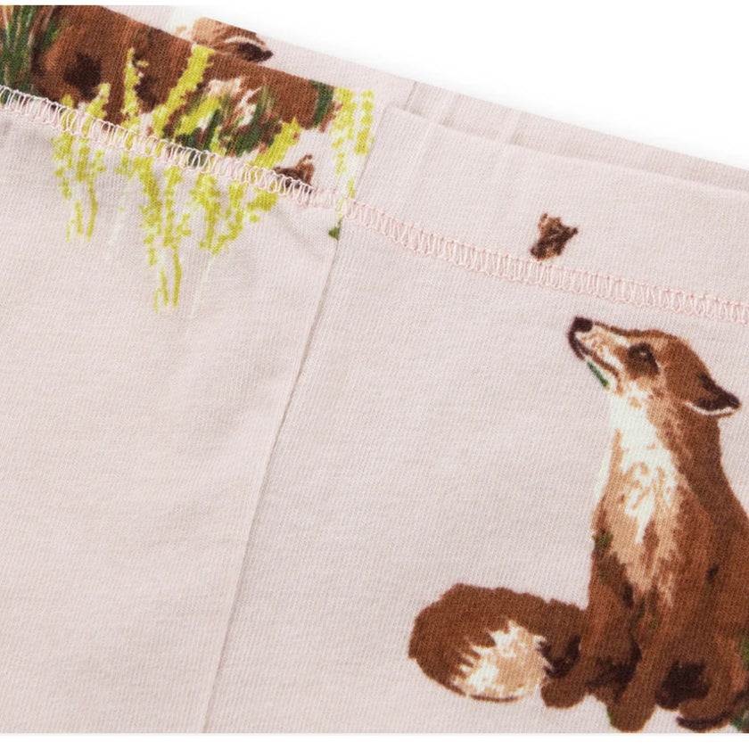 MILKBARN 3/4T Girl Fox Stretch Active Legging NWT