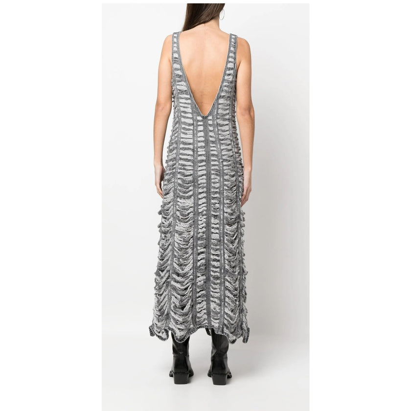 Diesel De-Arie-ads Distressed Denim Dress NWT Size Small