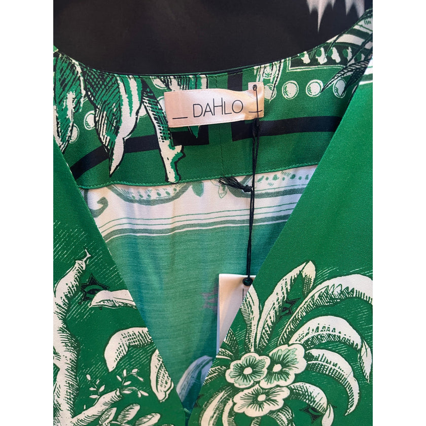 Dahlo Kimono Dress Blue NWT OS