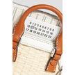 Maison Margiela 5AC Classique Baby Top Handle Bag NWT Raffia White