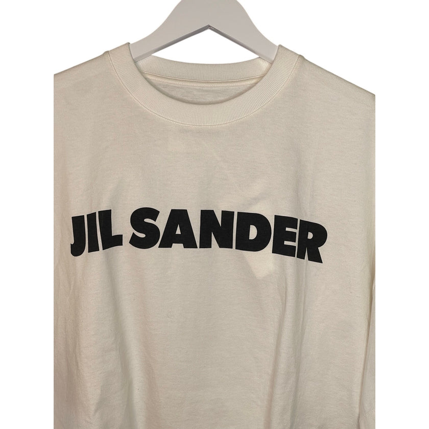 Jil Sander Men’s Stiff Lightweight Cotton Jersey T-Shirt